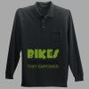 Long Sleeve Silk Touch Polo with Pocket Thumbnail