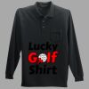 Long Sleeve Silk Touch Polo with Pocket Thumbnail