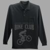 Long Sleeve Silk Touch Polo with Pocket Thumbnail