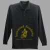 Long Sleeve Silk Touch Polo with Pocket Thumbnail
