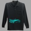 Long Sleeve Silk Touch Polo with Pocket Thumbnail