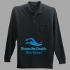 Long Sleeve Silk Touch Polo with Pocket Thumbnail
