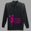 Long Sleeve Silk Touch Polo with Pocket Thumbnail