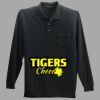 Long Sleeve Silk Touch Polo with Pocket Thumbnail