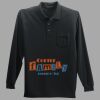 Long Sleeve Silk Touch Polo with Pocket Thumbnail