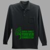 Long Sleeve Silk Touch Polo with Pocket Thumbnail