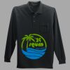 Long Sleeve Silk Touch Polo with Pocket Thumbnail