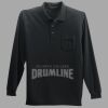 Long Sleeve Silk Touch Polo with Pocket Thumbnail