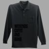 Long Sleeve Silk Touch Polo with Pocket Thumbnail