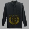 Long Sleeve Silk Touch Polo with Pocket Thumbnail