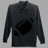 Long Sleeve Silk Touch Polo with Pocket Thumbnail
