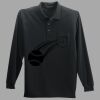 Long Sleeve Silk Touch Polo with Pocket Thumbnail