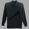 Long Sleeve Silk Touch Polo with Pocket Thumbnail