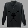Long Sleeve Silk Touch Polo with Pocket Thumbnail