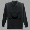 Long Sleeve Silk Touch Polo with Pocket Thumbnail