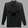 Long Sleeve Silk Touch Polo with Pocket Thumbnail