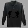 Long Sleeve Silk Touch Polo with Pocket Thumbnail