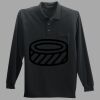 Long Sleeve Silk Touch Polo with Pocket Thumbnail