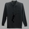Long Sleeve Silk Touch Polo with Pocket Thumbnail