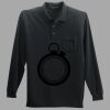 Long Sleeve Silk Touch Polo with Pocket Thumbnail
