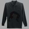 Long Sleeve Silk Touch Polo with Pocket Thumbnail