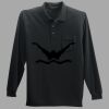 Long Sleeve Silk Touch Polo with Pocket Thumbnail