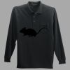 Long Sleeve Silk Touch Polo with Pocket Thumbnail