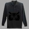 Long Sleeve Silk Touch Polo with Pocket Thumbnail