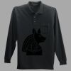 Long Sleeve Silk Touch Polo with Pocket Thumbnail