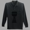 Long Sleeve Silk Touch Polo with Pocket Thumbnail