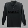 Long Sleeve Silk Touch Polo with Pocket Thumbnail