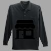 Long Sleeve Silk Touch Polo with Pocket Thumbnail