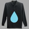 Long Sleeve Silk Touch Polo with Pocket Thumbnail