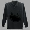 Long Sleeve Silk Touch Polo with Pocket Thumbnail