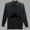Long Sleeve Silk Touch Polo with Pocket Thumbnail