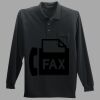 Long Sleeve Silk Touch Polo with Pocket Thumbnail