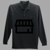 Long Sleeve Silk Touch Polo with Pocket Thumbnail