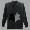 Long Sleeve Silk Touch Polo with Pocket Thumbnail