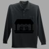 Long Sleeve Silk Touch Polo with Pocket Thumbnail