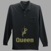 Long Sleeve Silk Touch Polo with Pocket Thumbnail