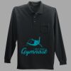 Long Sleeve Silk Touch Polo with Pocket Thumbnail