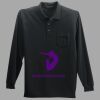 Long Sleeve Silk Touch Polo with Pocket Thumbnail