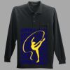 Long Sleeve Silk Touch Polo with Pocket Thumbnail