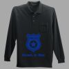 Long Sleeve Silk Touch Polo with Pocket Thumbnail