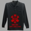 Long Sleeve Silk Touch Polo with Pocket Thumbnail