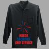 Long Sleeve Silk Touch Polo with Pocket Thumbnail