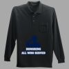 Long Sleeve Silk Touch Polo with Pocket Thumbnail