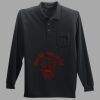 Long Sleeve Silk Touch Polo with Pocket Thumbnail