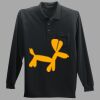 Long Sleeve Silk Touch Polo with Pocket Thumbnail