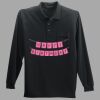 Long Sleeve Silk Touch Polo with Pocket Thumbnail